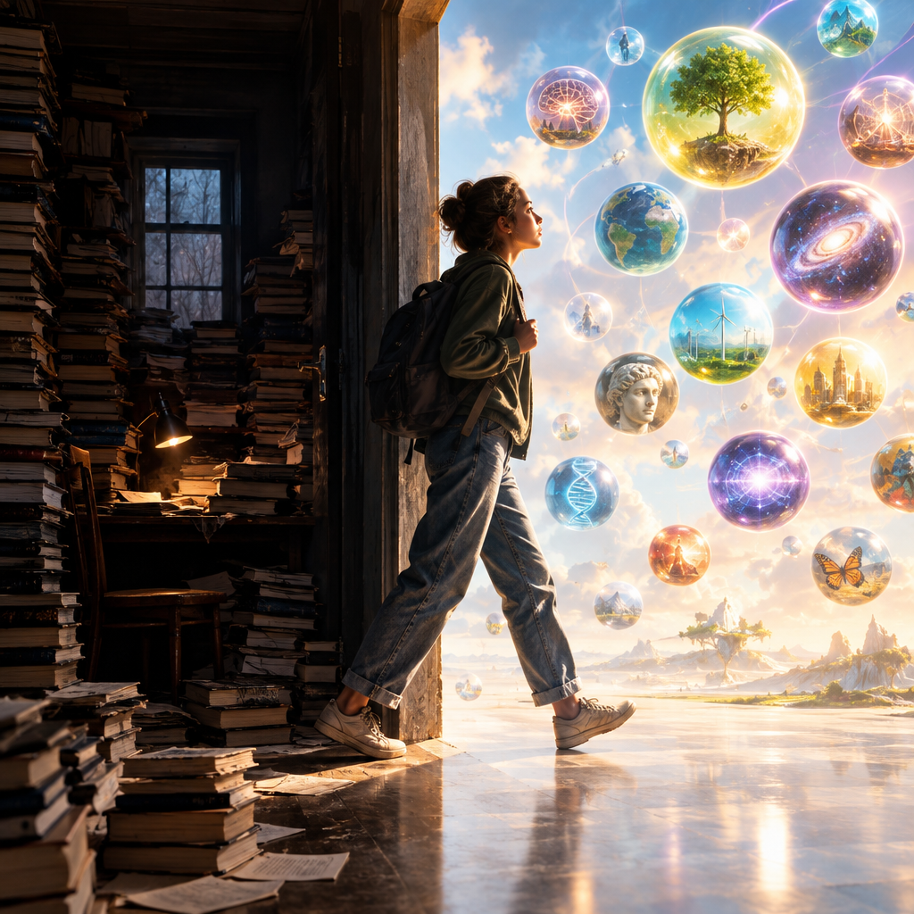 A symbolic journey from rote memorization to critical thinking in education